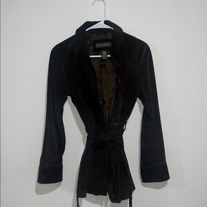 Vintage Banana Republic Brown Suede Women's Jacket